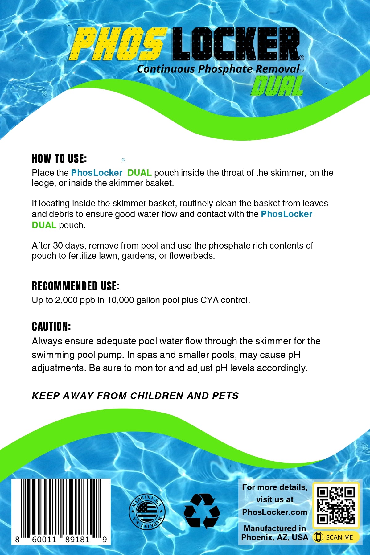 PhosLocker DUAL Phosphate Remover