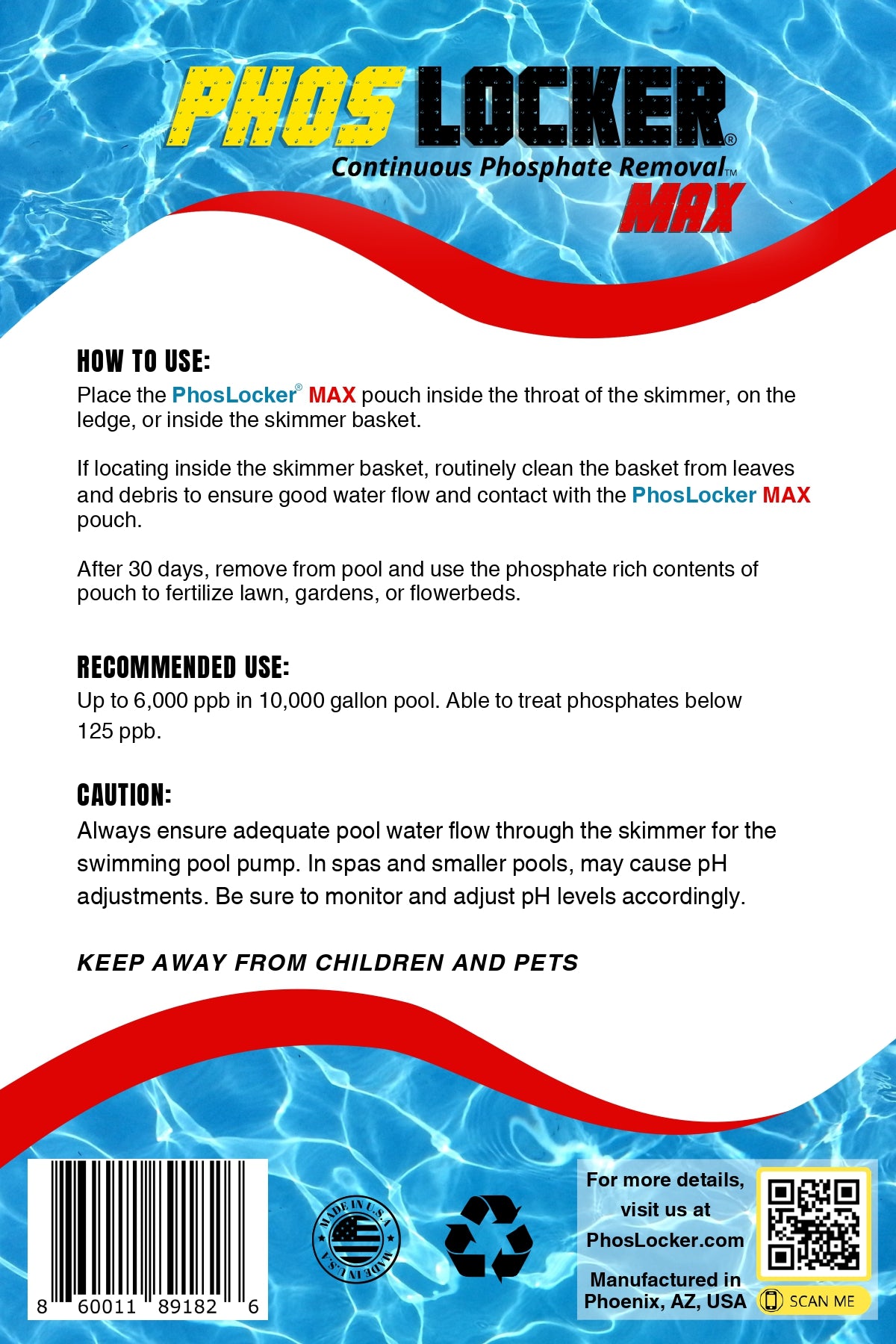 PhosLocker MAX Phosphate Remover